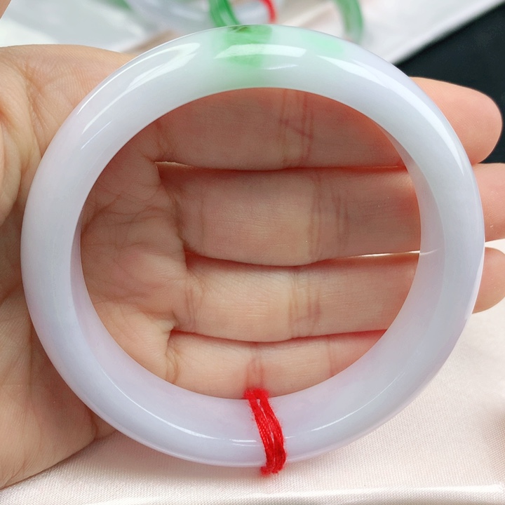 翡翠手镯未镶嵌宽版58