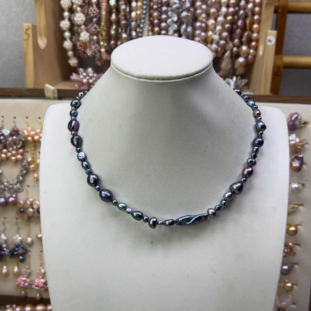 合金淡水珍珠手绳