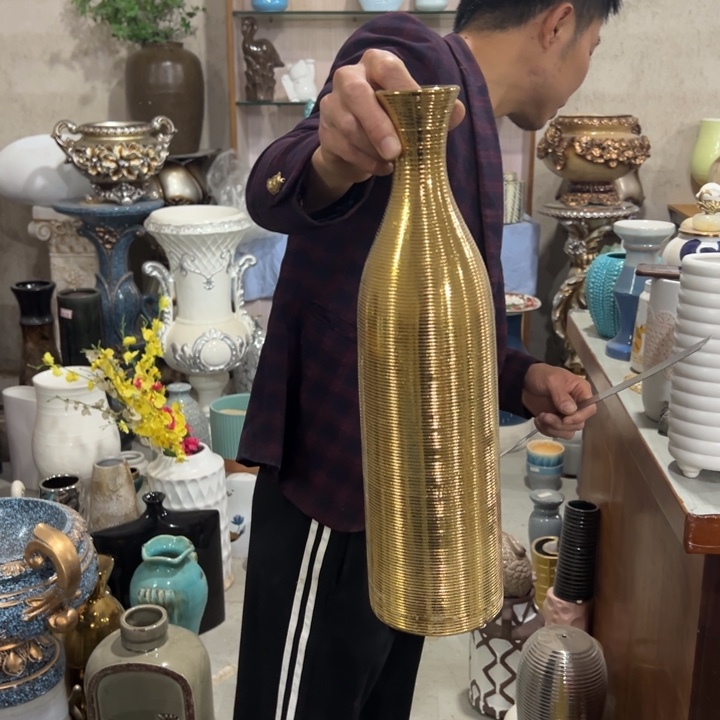 瓶高度40厘米口径4厘米微瑕捡漏