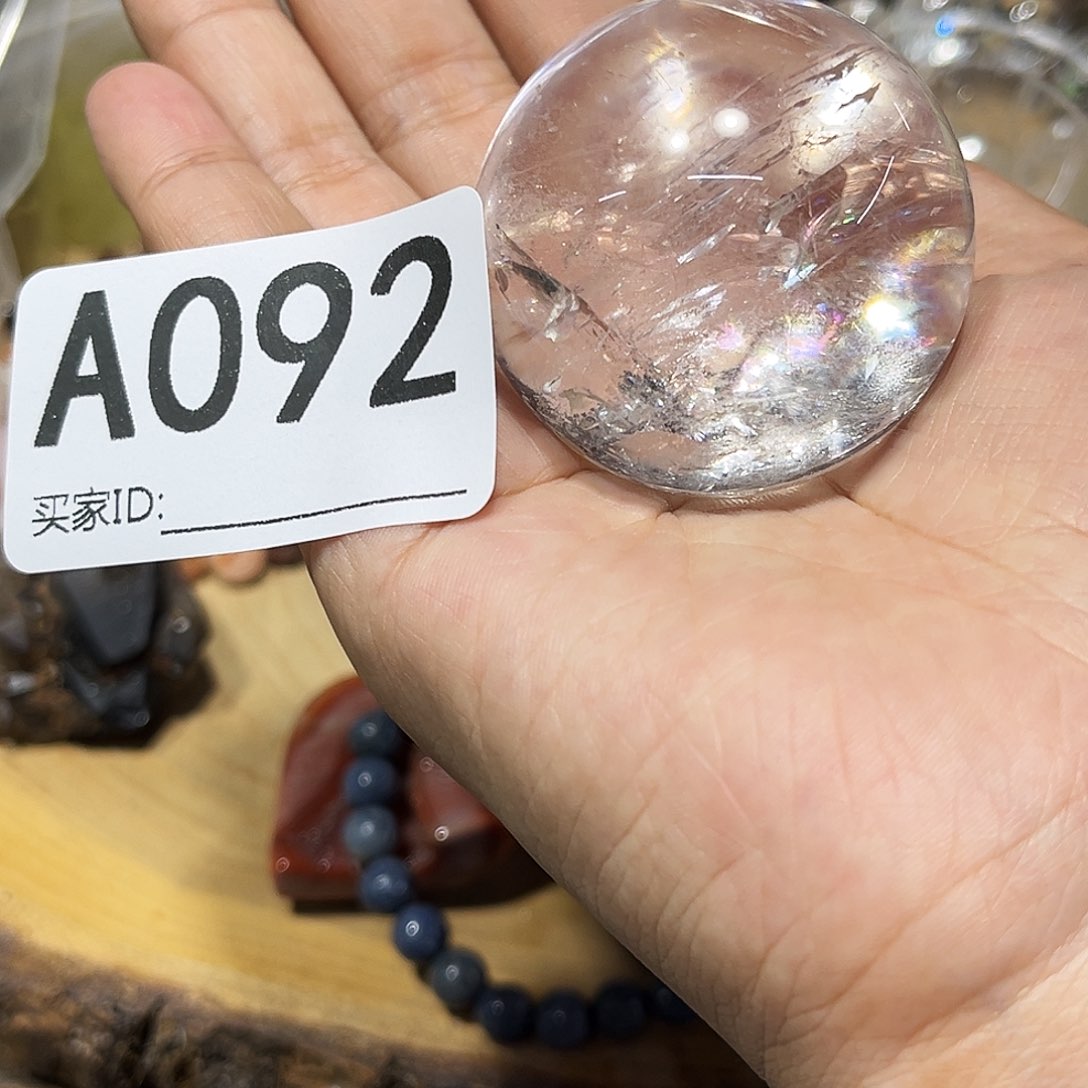 未镶嵌珠宝半成品水晶多样性发一把微瑕