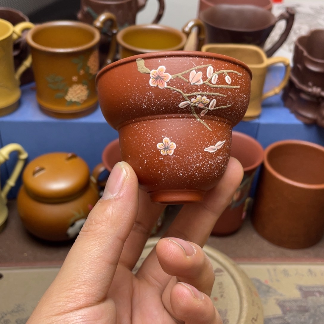 紫砂茶杯紫砂主人杯80cc