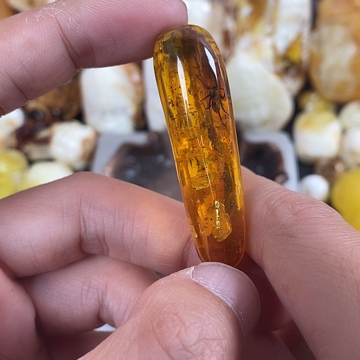 琥珀未镶嵌裸石我