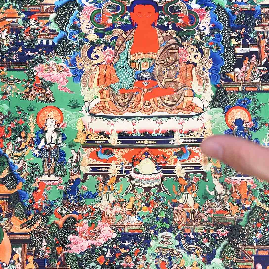 卷轴画唐卡精品原作