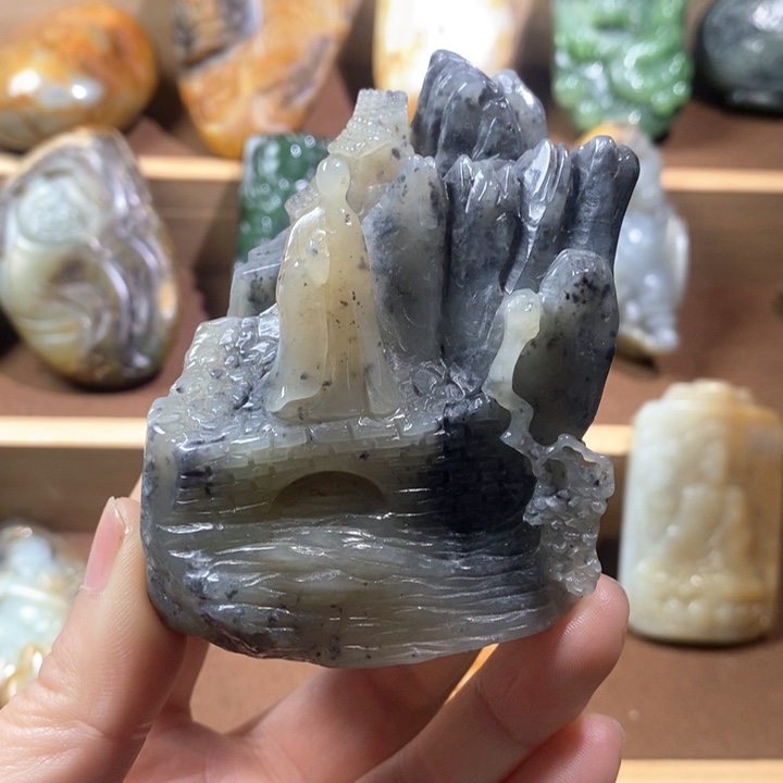 和田玉摆件未镶嵌