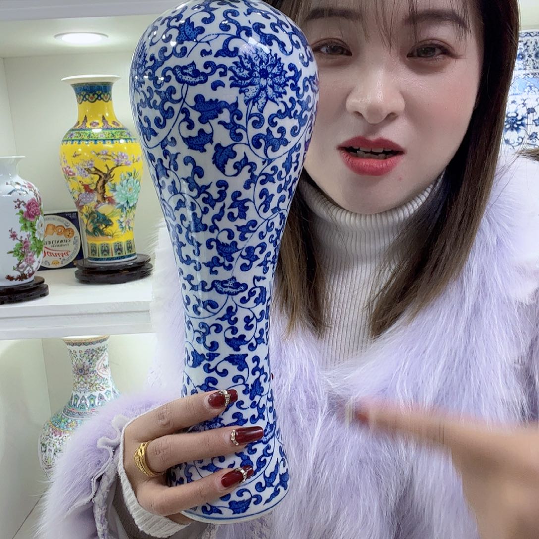景德镇陶瓷花瓶摆件