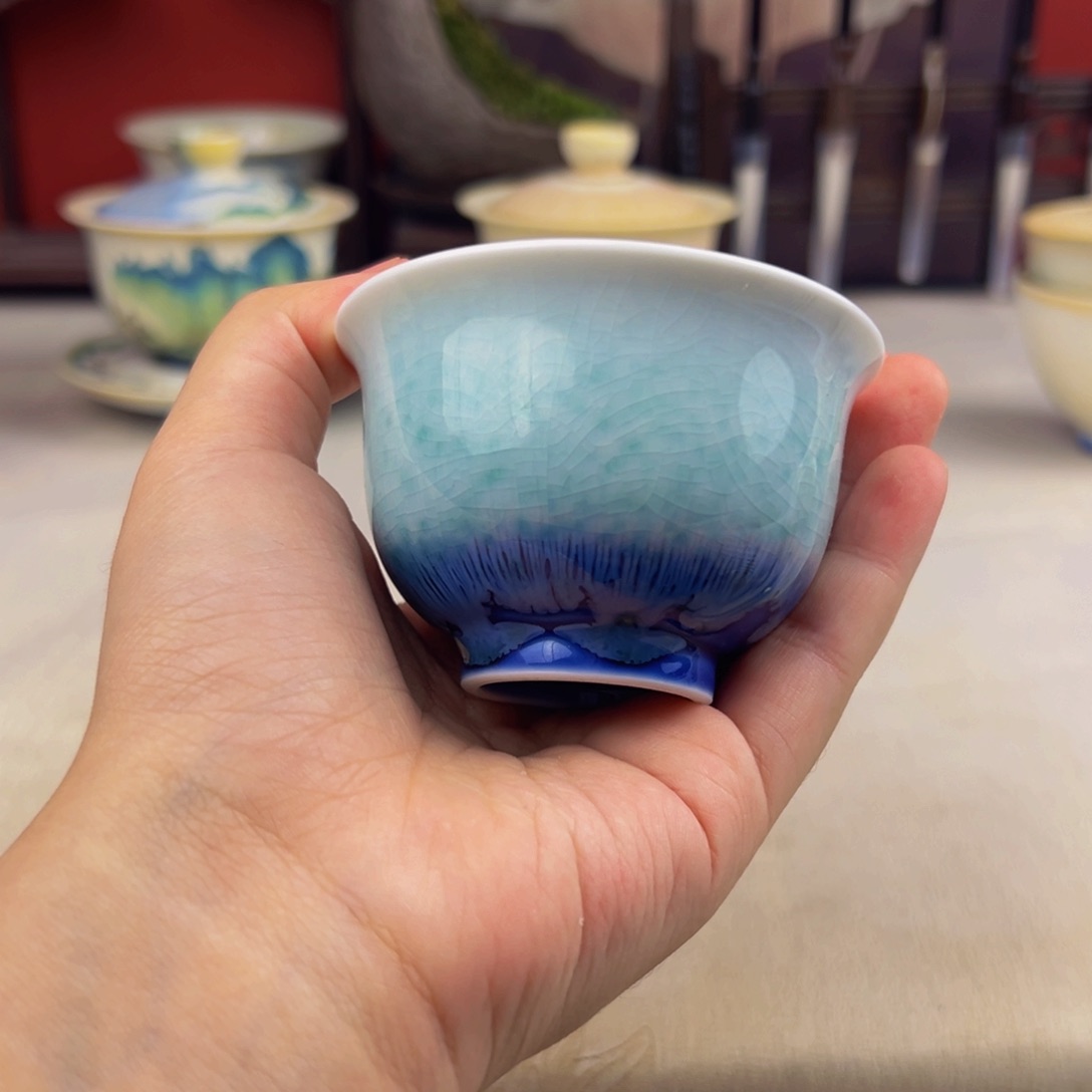 杯子纯手工柴烧主人杯