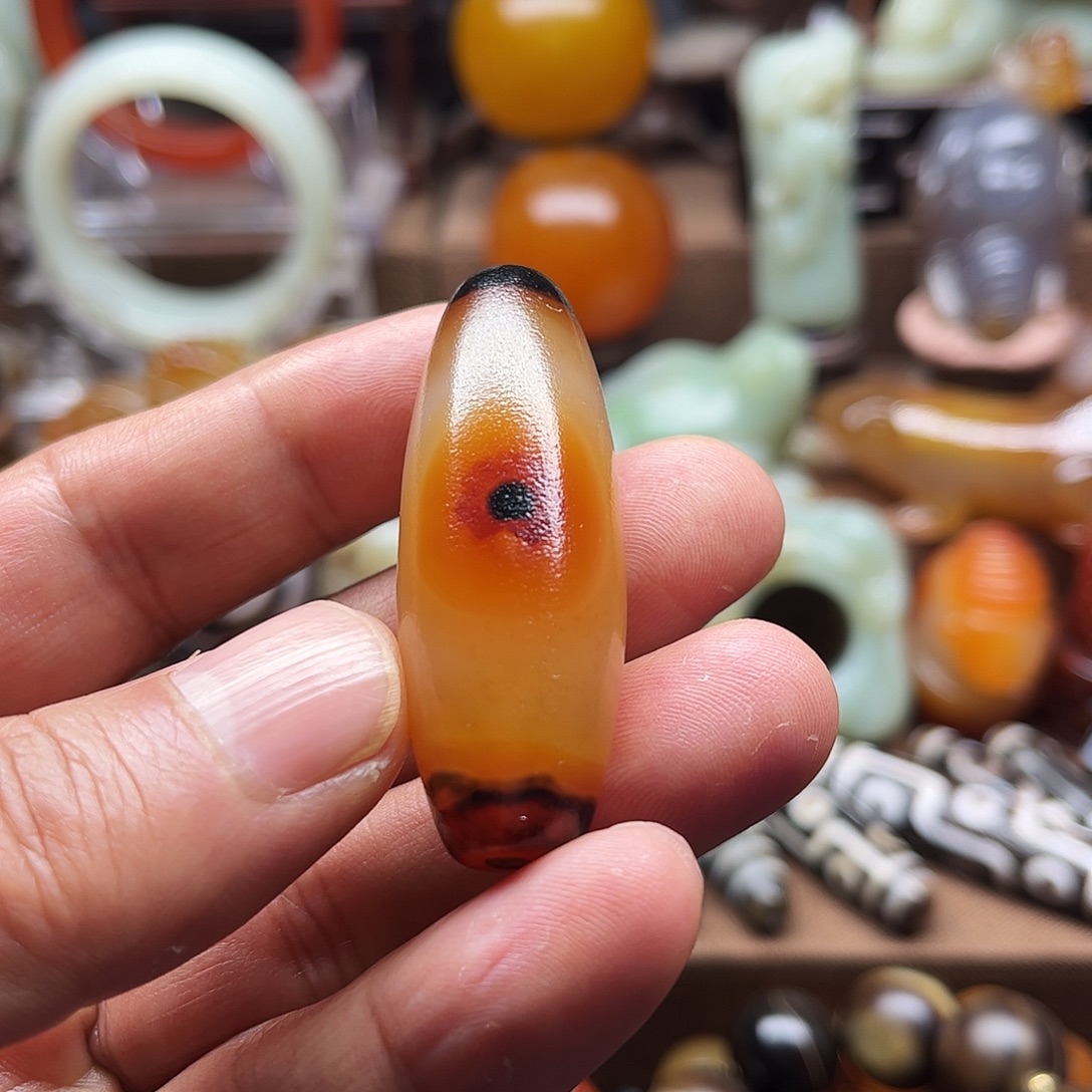 玛瑙/玉髓未镶嵌车挂