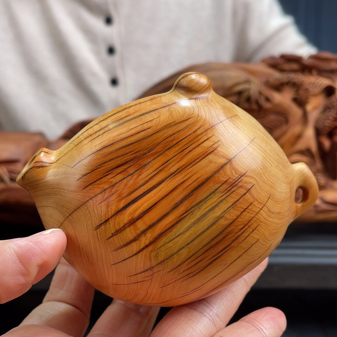 柏木（崖柏）手把件