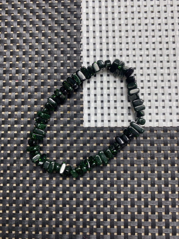 绿砂随型手串百搭305