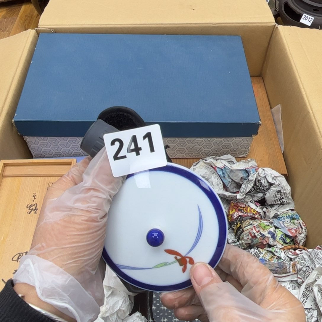 瓷片清*摆件工艺品摆件666 
