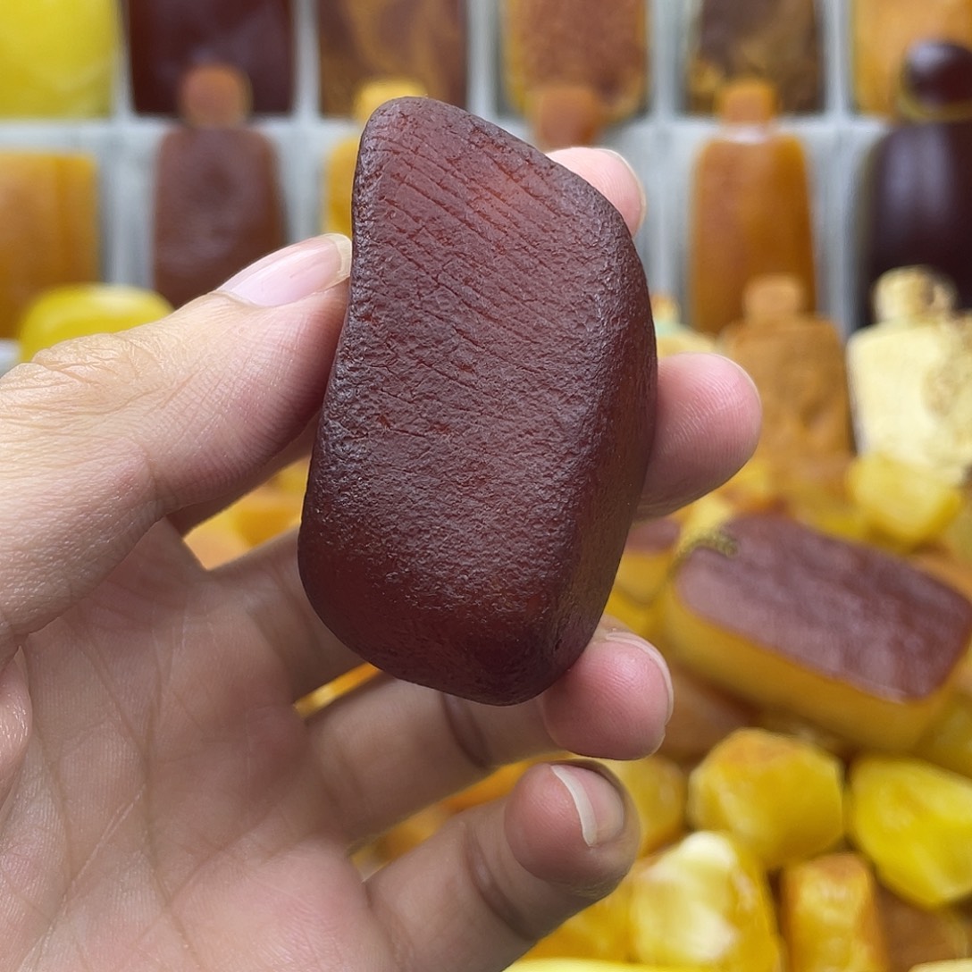 未镶嵌定制琥珀貔貅