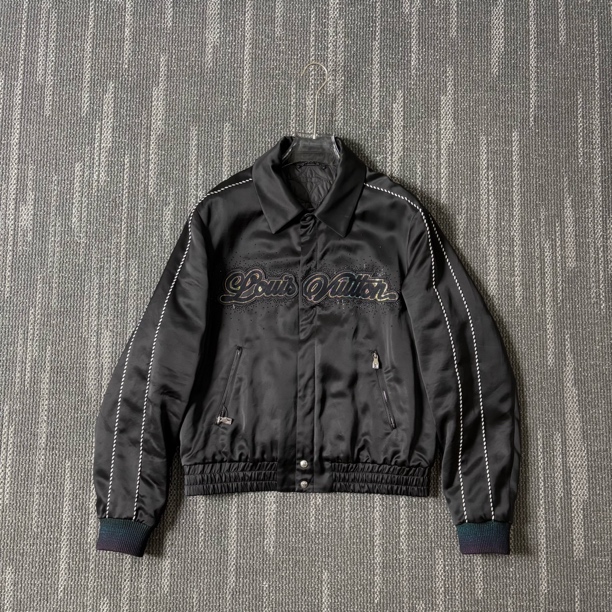 未使用 LouisVuitton/路易威登 SS25Logo长袖夹克外套/50码/9082