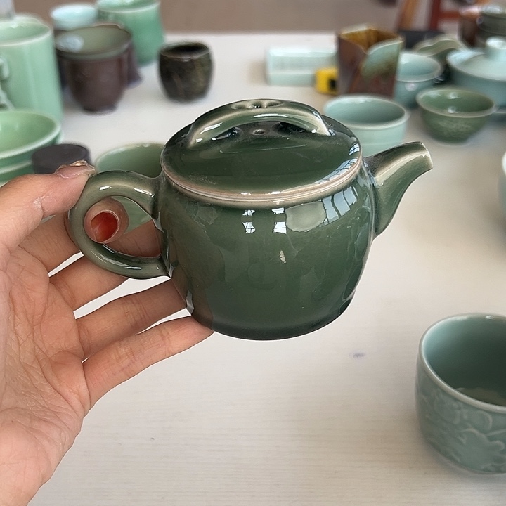 小米茶器龙泉青瓷