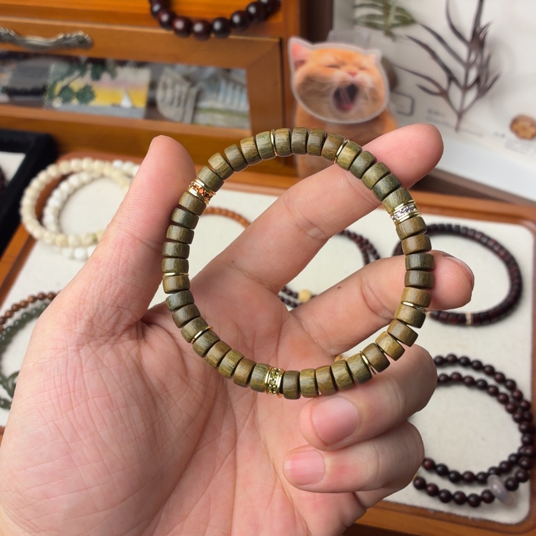 维腊木（绿檀）手串/手链