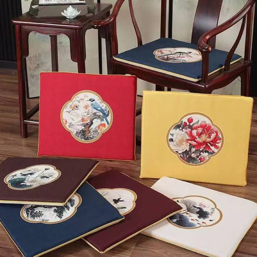 红木沙发椅子坐垫中式实木通用防滑加厚海绵四季适用垫子