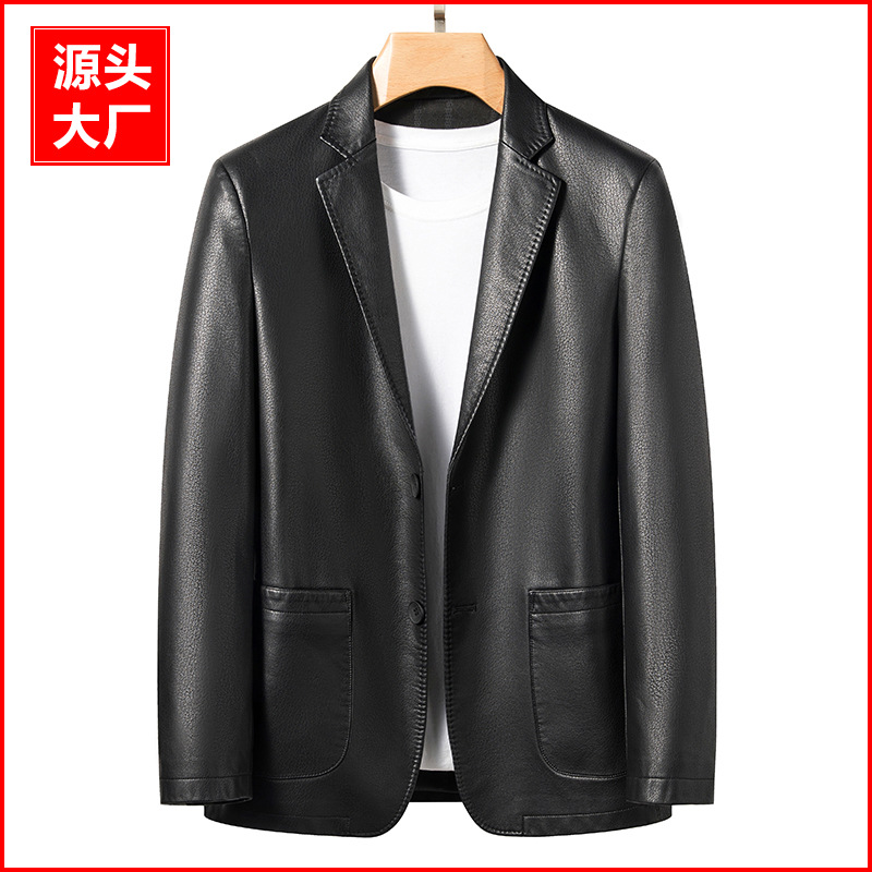 春秋休闲西装百搭商务男士