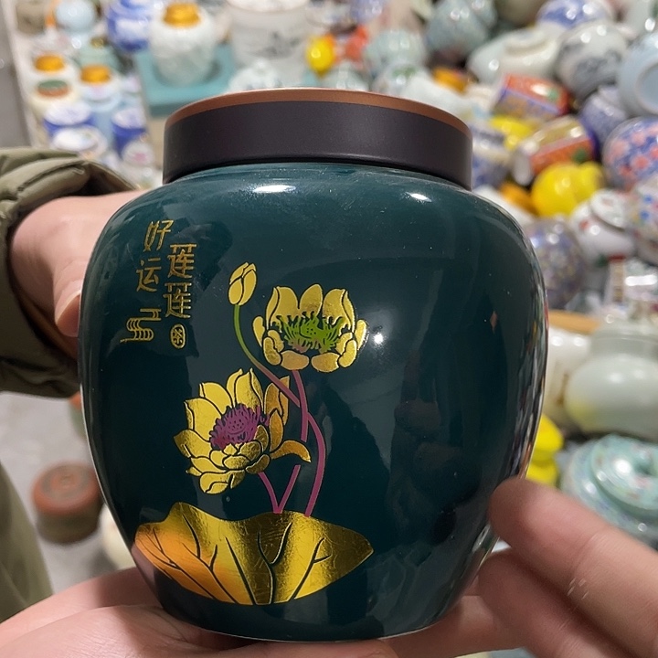 陶瓷罐茶叶罐密封罐