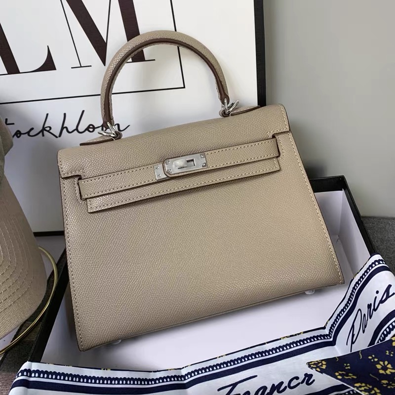 【宁宁定制】2025新款时尚百搭复古单肩斜跨包-KL-25银扣