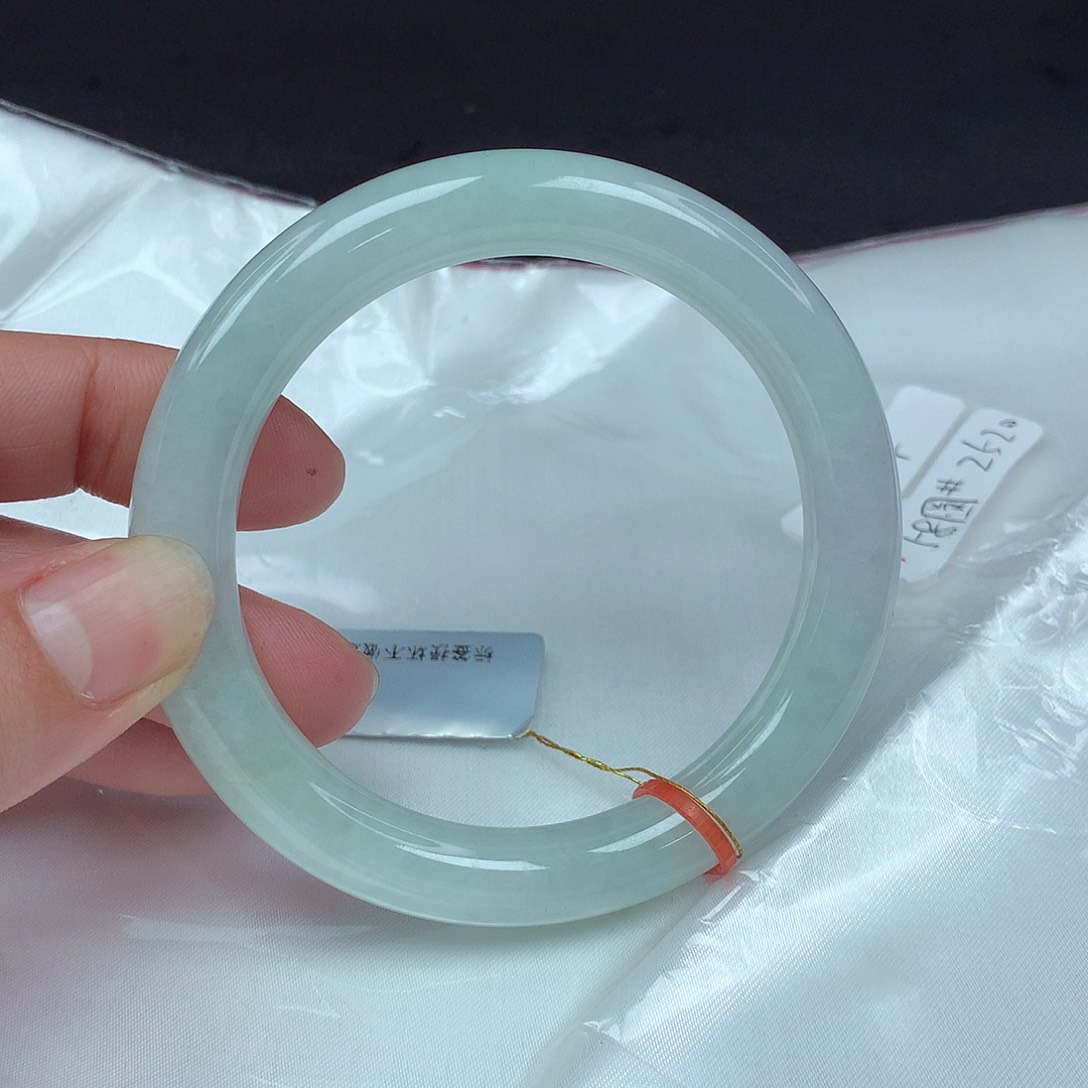 翡翠手镯未镶嵌58圆004