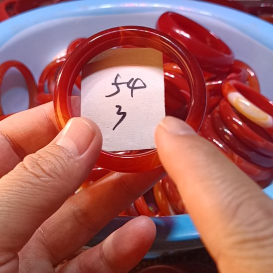 玛瑙/玉髓未镶嵌手镯