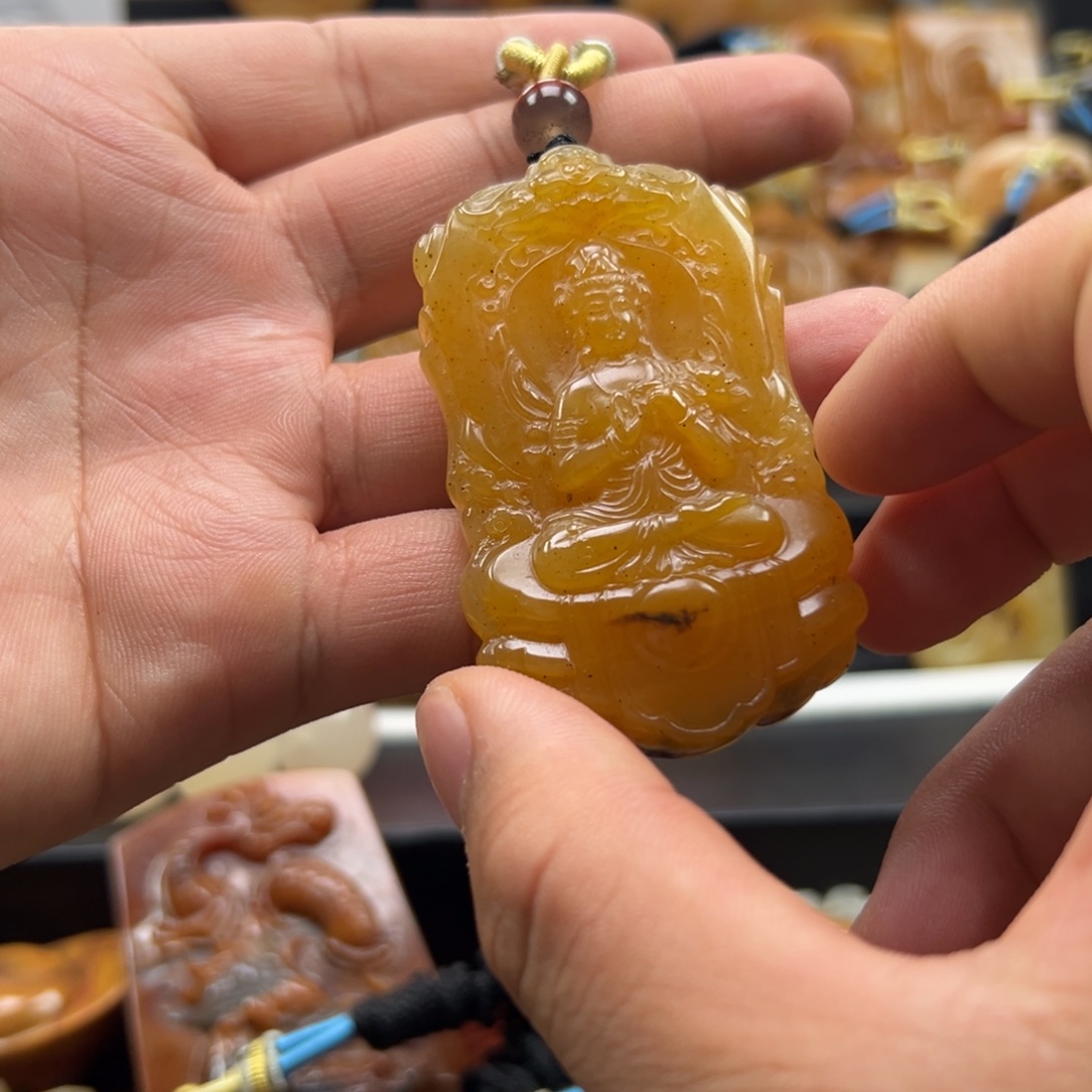 石英质玉（黄龙玉）未镶嵌多选一发货