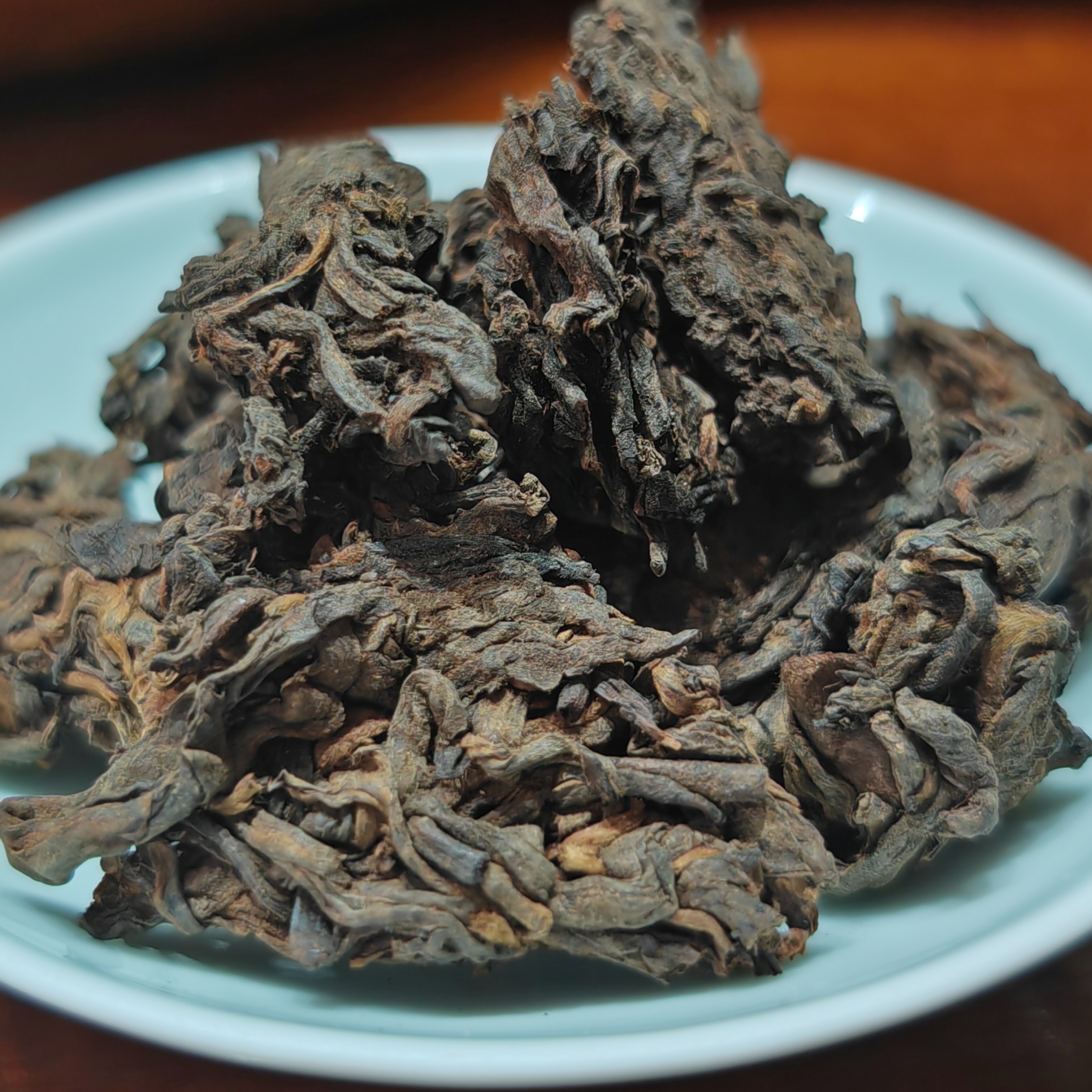 普洱茶熟茶//古树原料老茶头//柔甜糯滑香