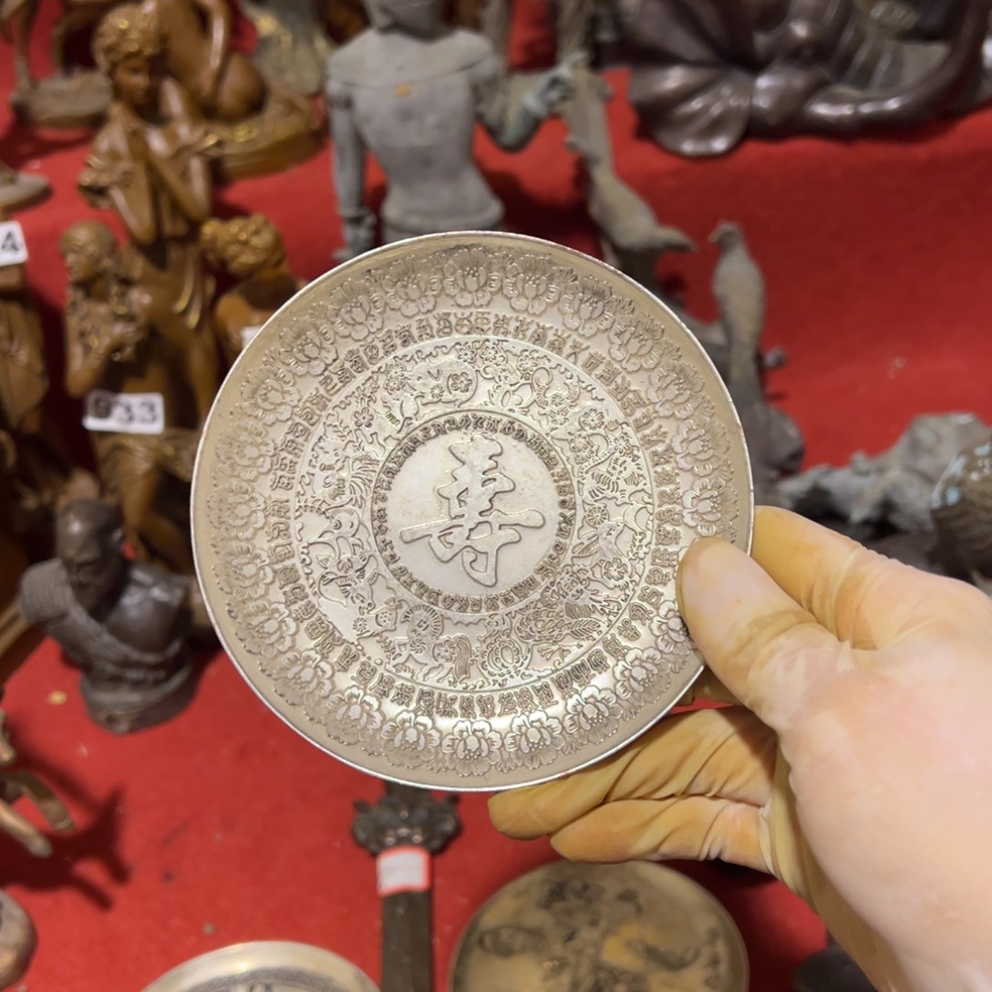 黄铜摆件，文房摆件