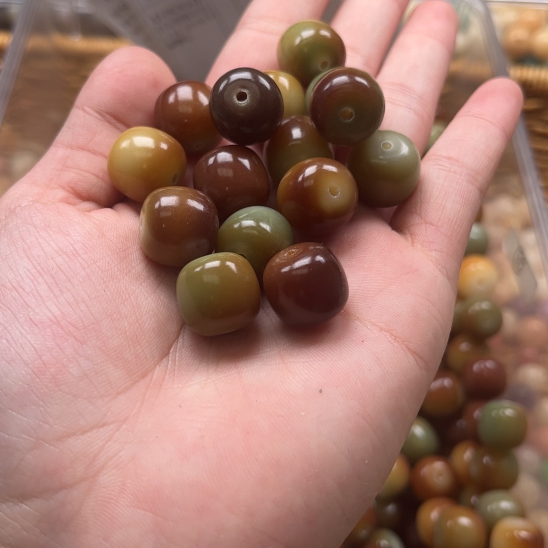 【闪购商品】白玉菩提吊坠c/14 30+30糖心