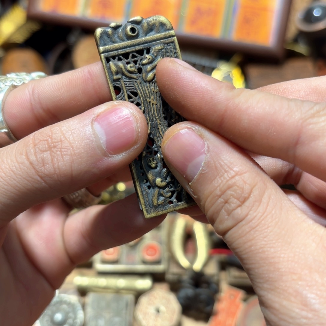 珍华铜器文玩摆件