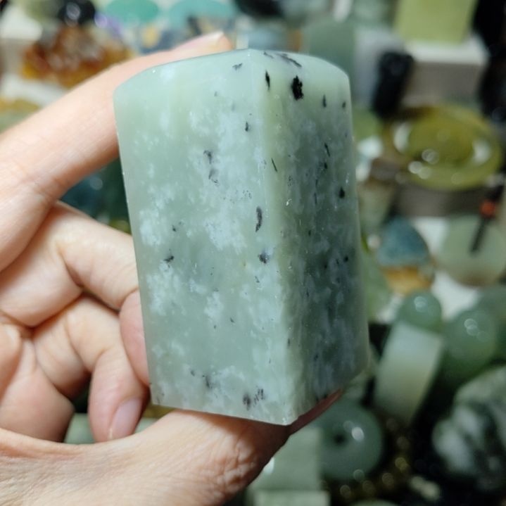 岫玉未镶嵌印章款式