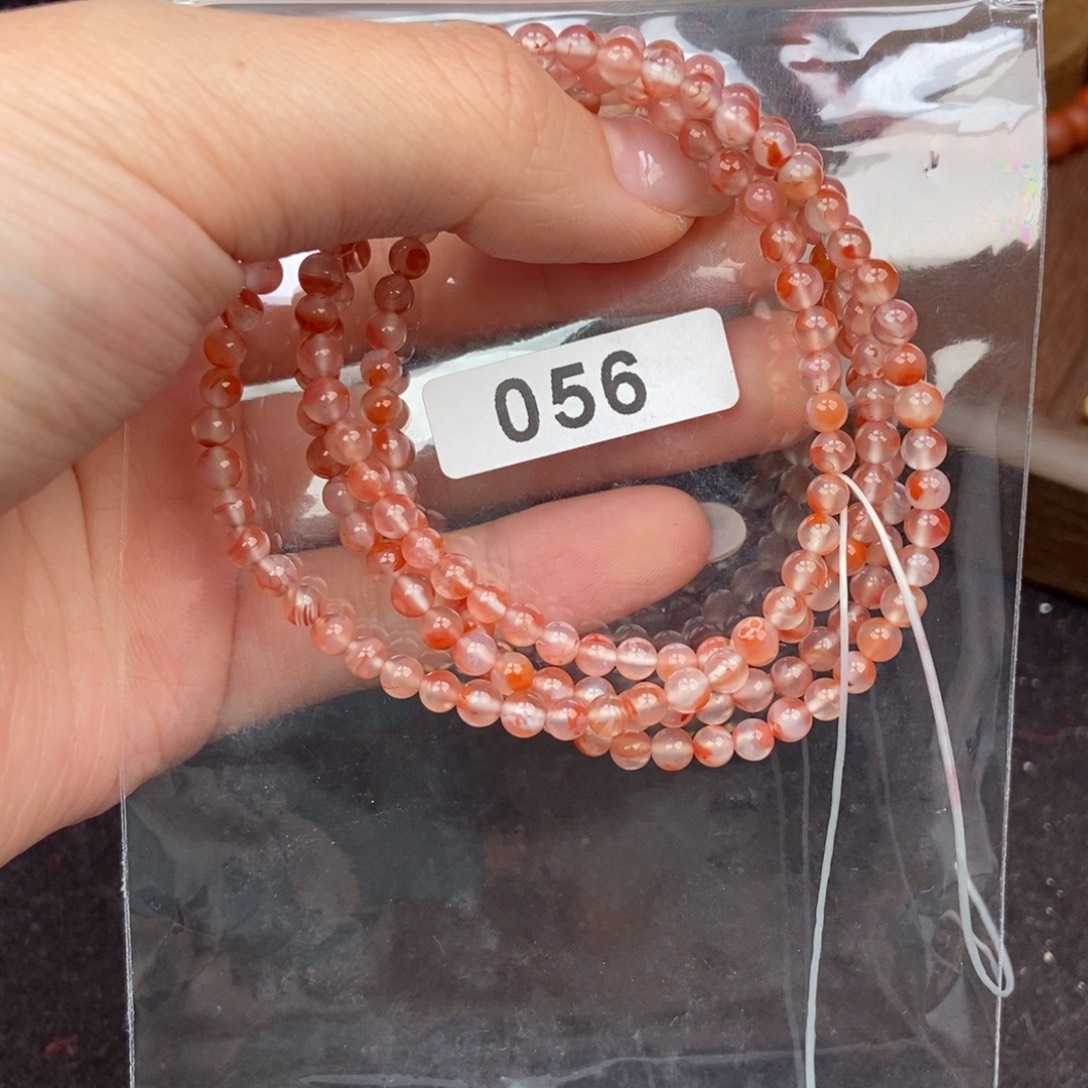 南红玛瑙未镶嵌手串