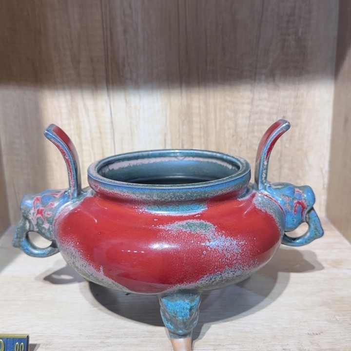 悠***哉摆件陶钧瓷香炉精品系列