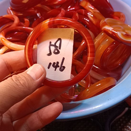 玛瑙/玉髓未镶嵌手镯