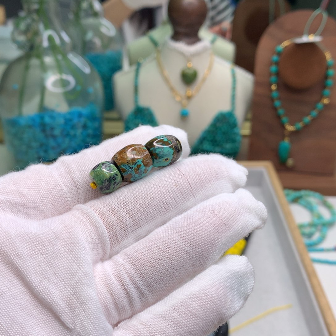 绿松石未镶嵌配饰