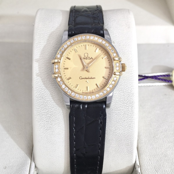 欧米茄/石英表/表径25/95新/C13624112526/250212HN0014