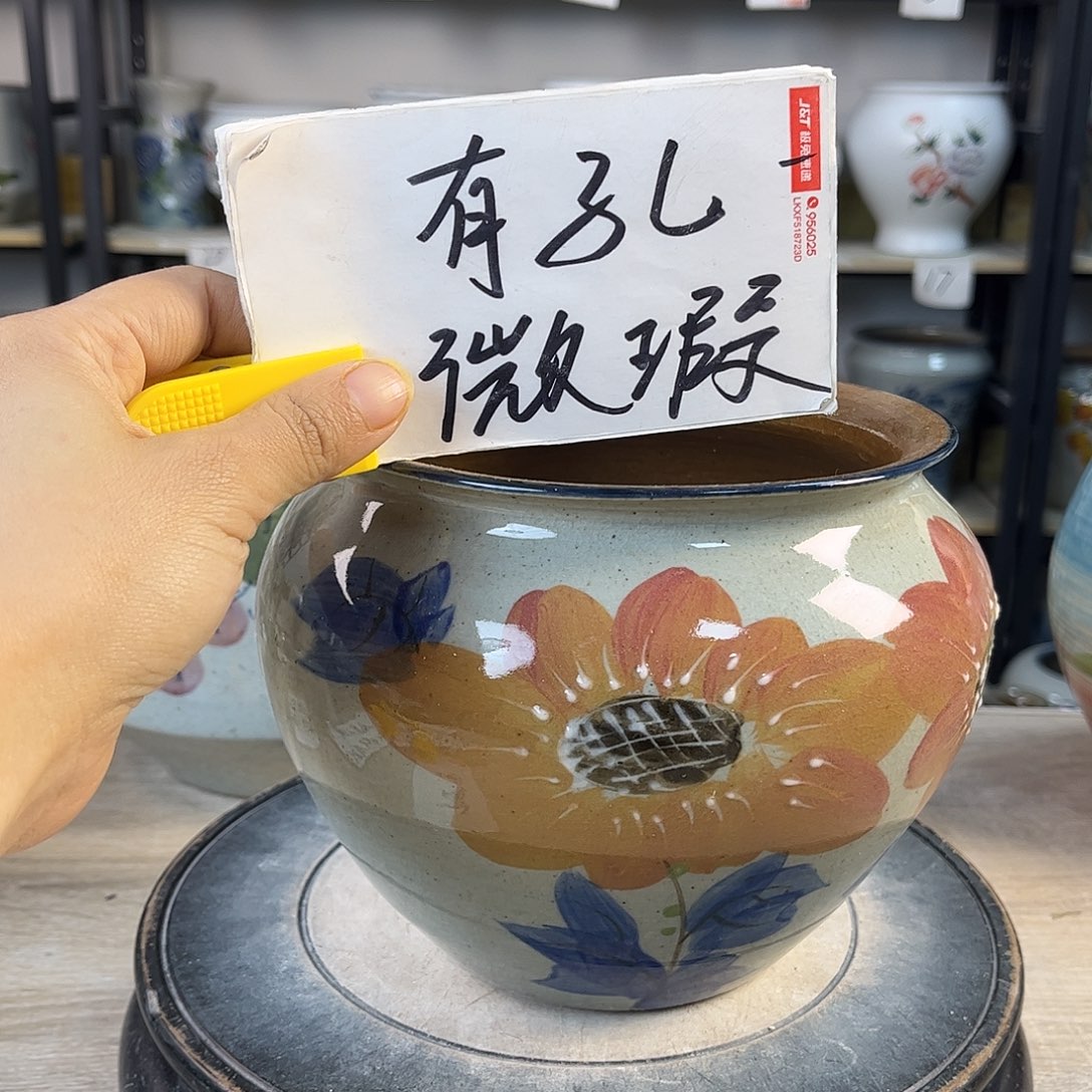 罐1xc景德镇陶瓷花盆