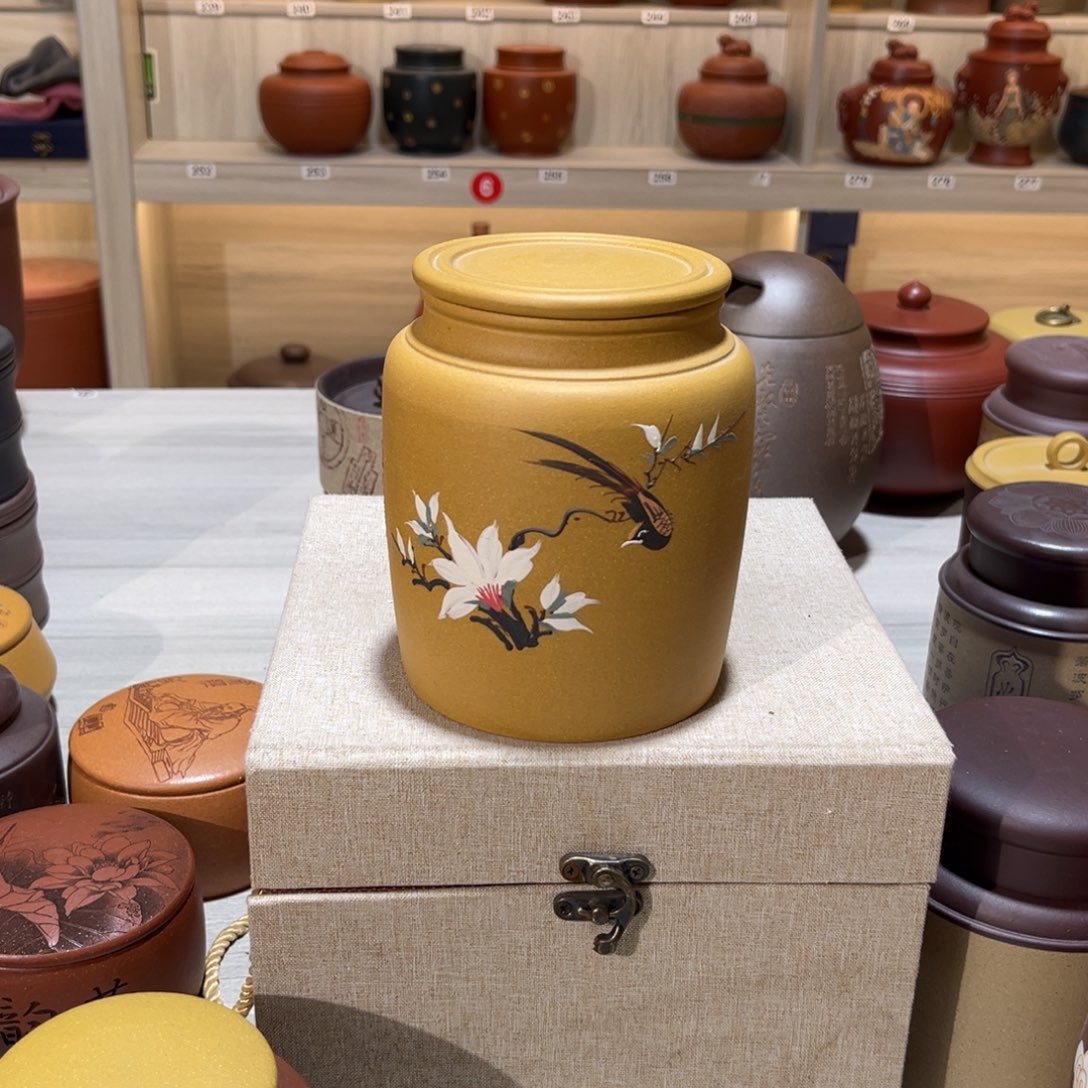 紫砂茶叶罐紫砂的制作