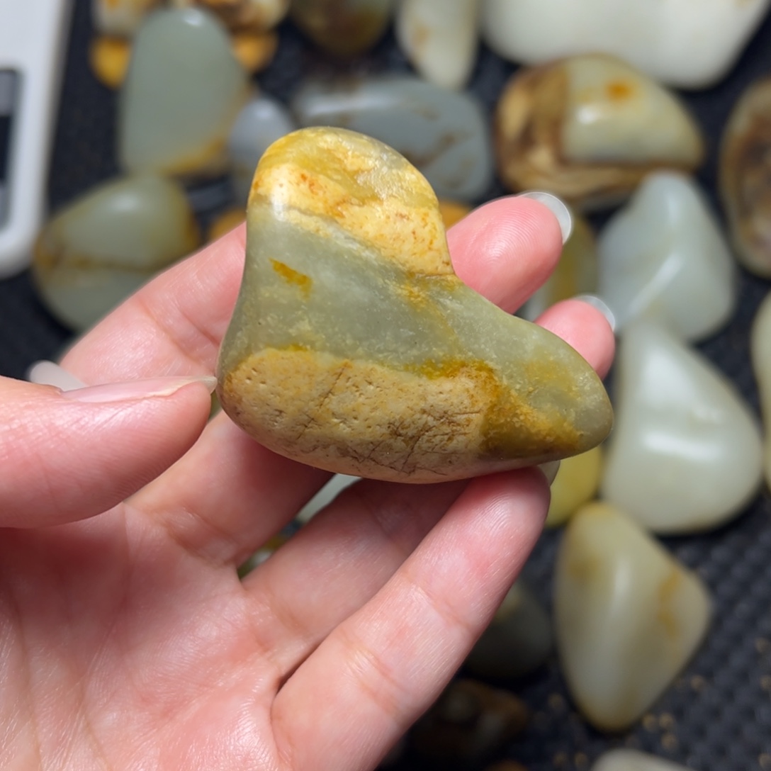 和田玉未镶嵌挂件11