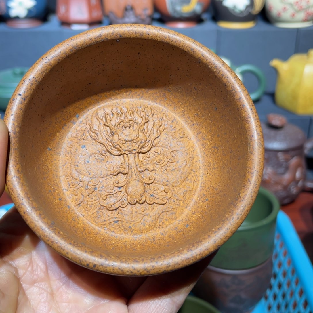 原矿紫砂手工主人杯