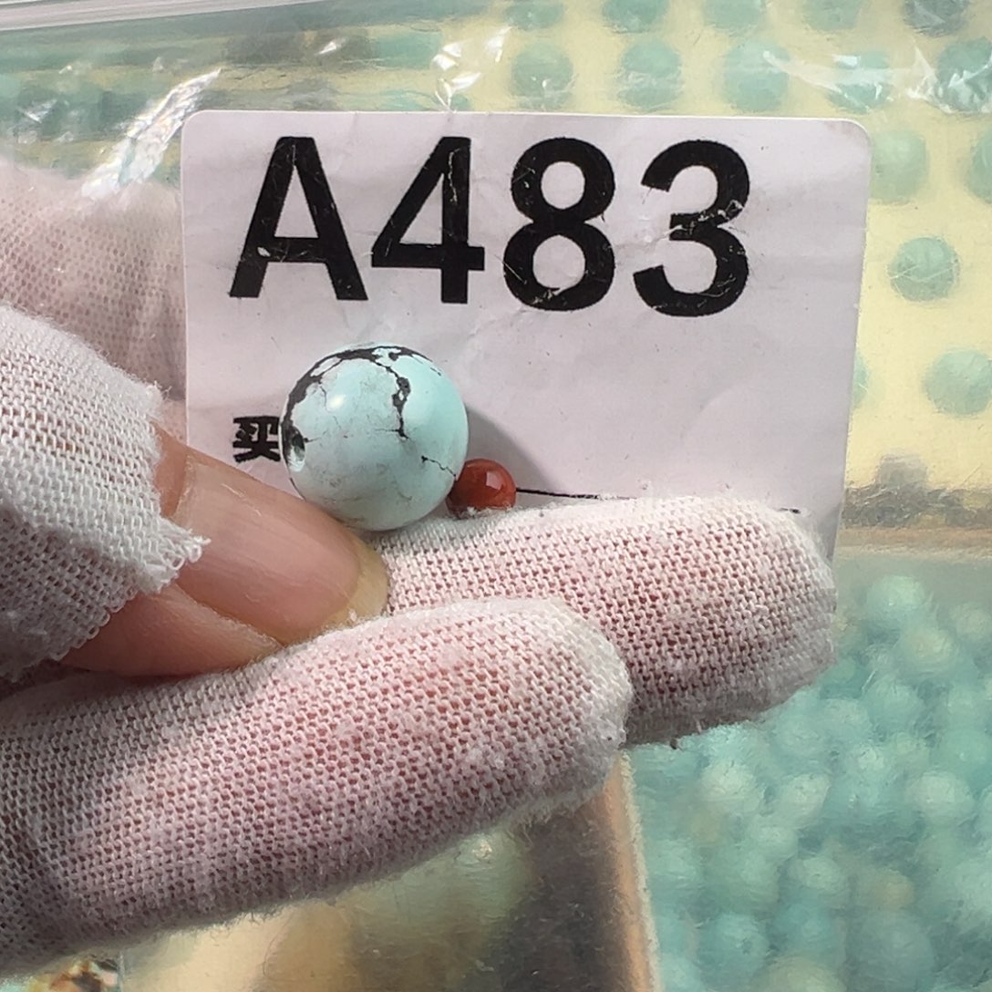 南红玛瑙卡15.7圆珠未镶嵌李**～