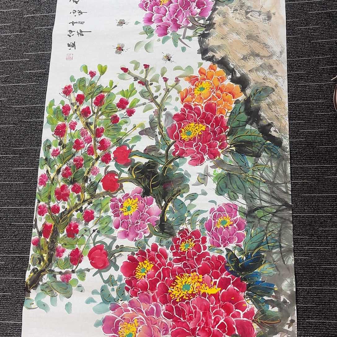 国画国画纯手绘作品
