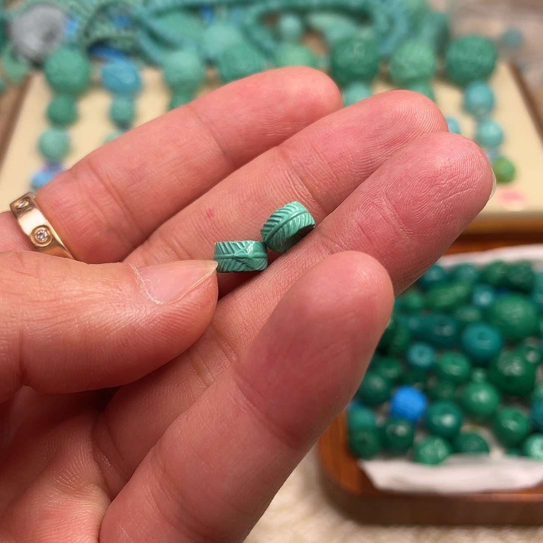 手工雕刻配饰配珠尺寸8