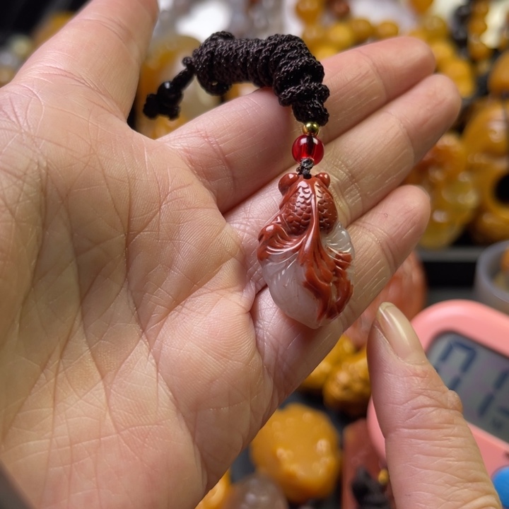 石英质玉吊坠(不含链)未镶嵌缘*