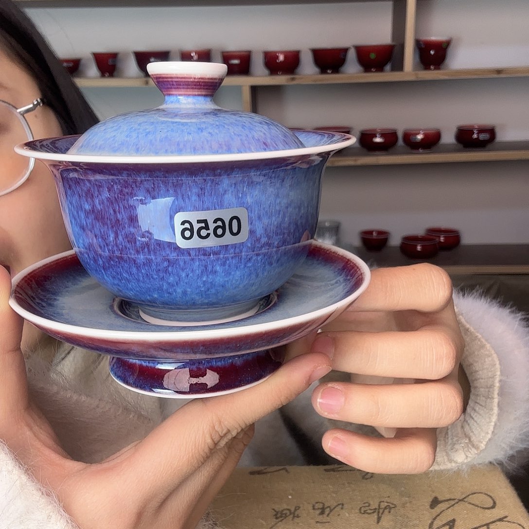 杯景德镇郎红陶瓷