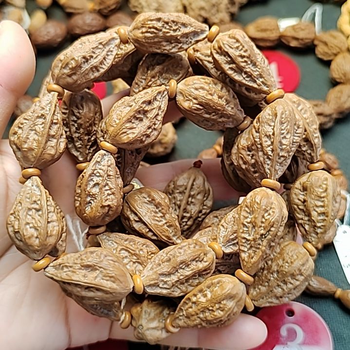 文玩核桃吊坠波波2水滴绣花鞋207