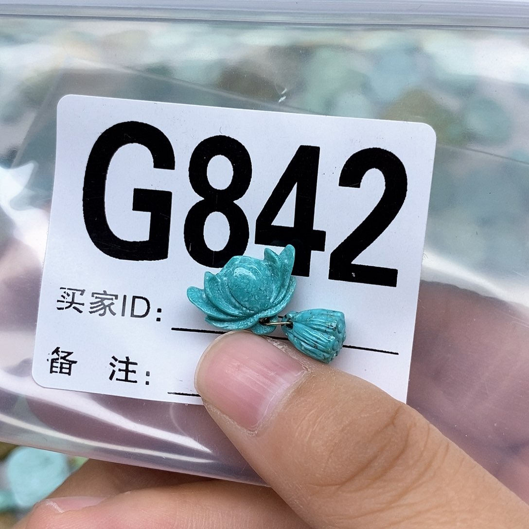 绿松石配饰未镶嵌