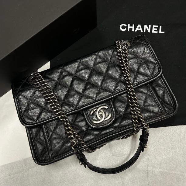 95新 Chanel/香奈儿 多多奢品/香奈儿孟买风琴斜挎包/98新