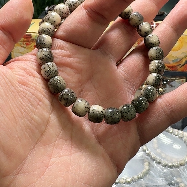 星月菩提吊坠手串