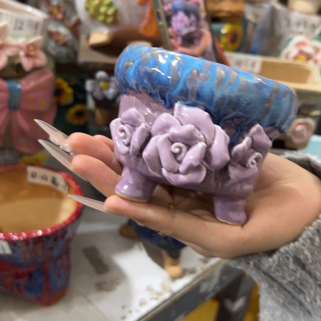 满20发爱退拉黑花盆