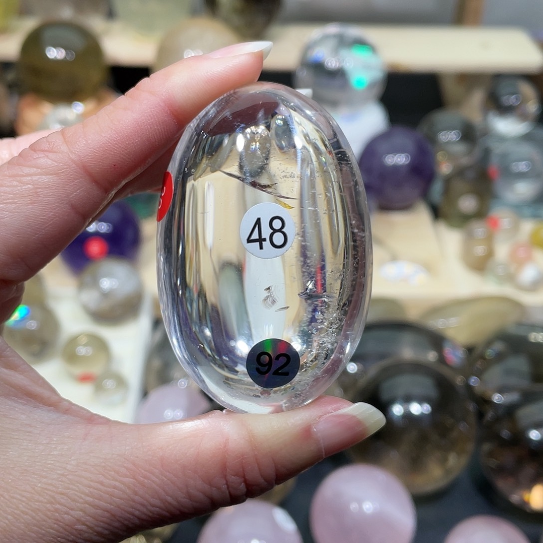空***灵未镶嵌水晶珠宝半成品48